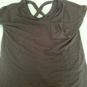 Cute soft black tee